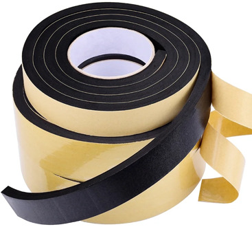 EVA sponge single-sided tape shockproof foam sealant strip 2-10MM car foam pad sound insulation buffer anti-collision foam tape