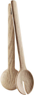 Eva Trio Saladebestek - 30 cm - Hout - Eva Trio Bruin