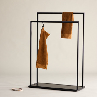 Eva zwart metalen kledingrek - 100 x 70 cm