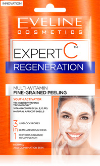 Eveline Expert C Regeneration Multi Vitamin Fine Grained Peeling 2x5ml.