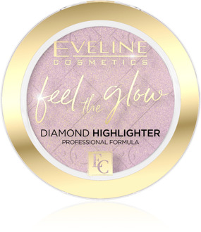 Eveline Highlighter Eveline Feel The Glow Diamond Highlighter No 03 Rose
