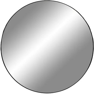 Eveline ronde wandspiegel zwart - Ø 60 cm