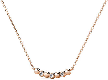 Evelyne Hangers - Roségoud en Kristal - One Size