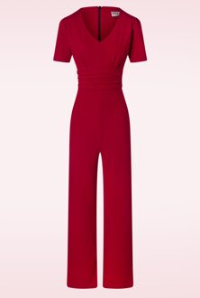 Evelynn jumpsuit in rood