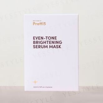 Even-Tone Brightening Serum Mask 5 pcs