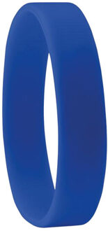 Evenement silicone polsbandje Blauw - One size