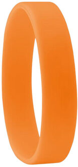 Evenement silicone polsbandje - maat One size Oranje