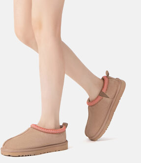 EVER AU Australië Dames Wigeon Leren Slippers Stoffig Roze - EU 38 / UK 5