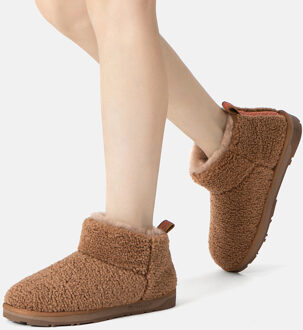 EVER AU Australië Vrouwen Dotterel Pluche Enkel Ultra Laarzen Kastanjebruin - EU 36 / UK 3