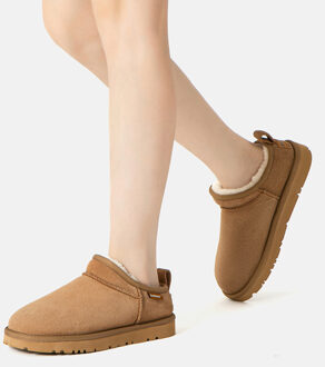 EVER AU Australië Vrouwen Quail Classic Ultra Mini Laarzen Kastanjebruin