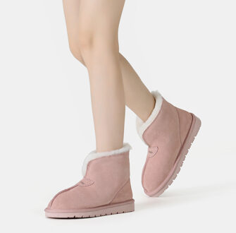 EVER AU dames enkelpantoffels-OWL Roze - EU 37