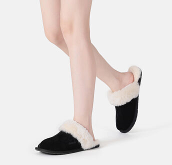 EVER AU Damespantoffels-HARRIER Zwart - EU 38 / UK 5