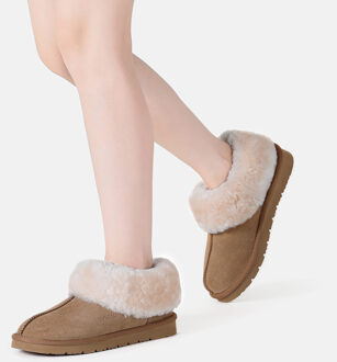 EVER AU Damespantoffels-IBIS Kastanjebruin - EU 39