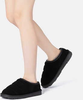 EVER AU Damespantoffels met lage enkel-JAEGER Zwart - EU 38 / UK 5