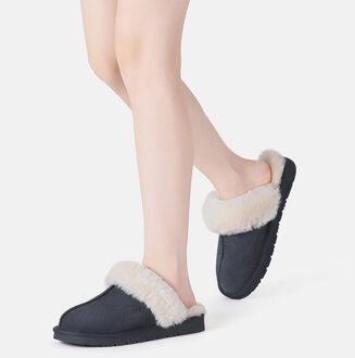 EVER AU Damespantoffels-RAVEN Navy