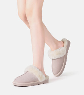 EVER AU Damespantoffels-RAVEN Roze - EU 39