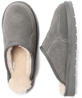 EVER AU Herenpantoffels-LARK Grijs - EU 50 / UK 14