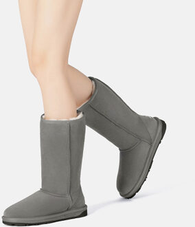 EVER AU Hoge klassieke dameslaarzen-WHISTLER Grijs - EU 37