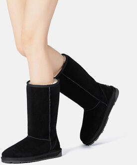 EVER AU Hoge klassieke dameslaarzen-WHISTLER Zwart - EU 39/ UK 6