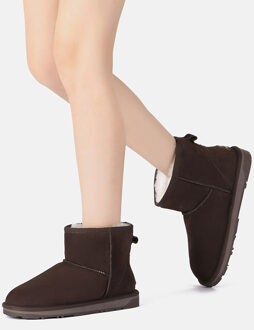 EVER AU Klassieke mini-laarzen voor dames-EMU Chocoladebruin