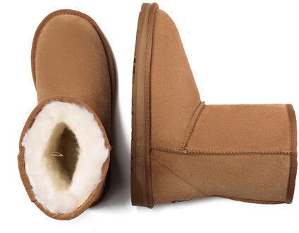 EVER AU Korte klassieke herenlaarzen-KOOKABURRA Kastanjebruin - EU 48.5 / UK 13