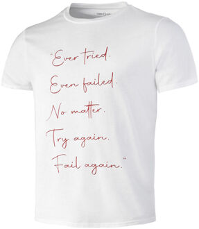 Ever Tried T-shirt Heren wit - S,M,L,XL