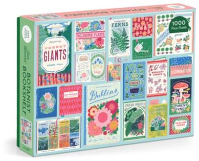 Ever Upward Botanist Bookshelf 1000 Piece Puzzle - Galison (ISBN: 9780735386297)