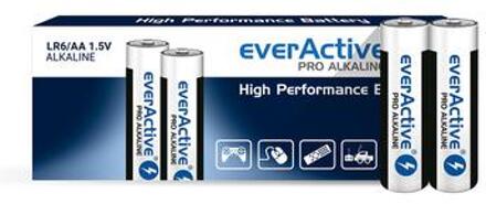 EverActive Pro LR6/AA Alkaline batterijen - 10 stuks.