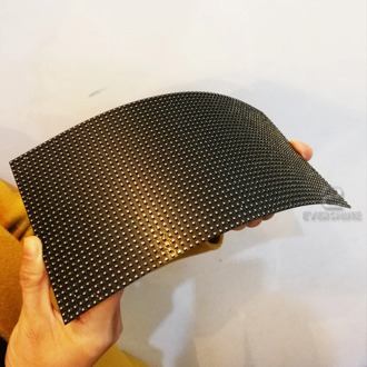 Evercollectvision HD SMD2121 256x128mm 64x32 Dots Soft Indoor P4 Flexible Full Color LED Module Use For Around LED Screen