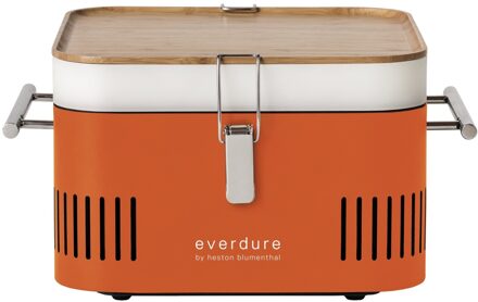 Everdure Cube oranje houtskoolbarbecue