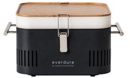 Everdure Houtskoolbarbecue Cube - Grafiet - Everdure Grijs