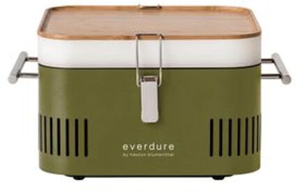 Everdure Houtskoolbarbecue Cube - Khaki - Everdure Beige