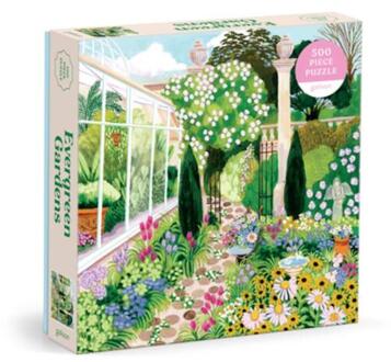 Evergreen Gardens 500 Piece Puzzle -  Galison (ISBN: 9780735388161)