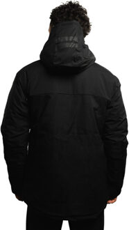 Evergreen padded jacket /wit Zwart - XXL