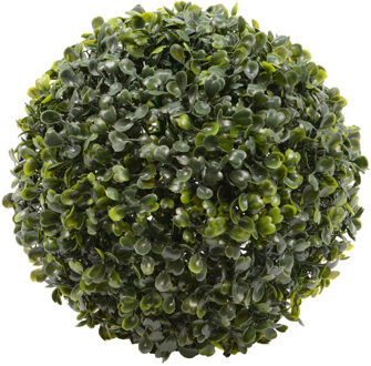 Everlands Buxus bol kunstplant - D36 cm - groen - kunststof - Kunstplanten