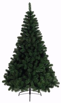 Everlands Kunst kerstboom/kunstboom groen H120 cm - Kunstkerstboom