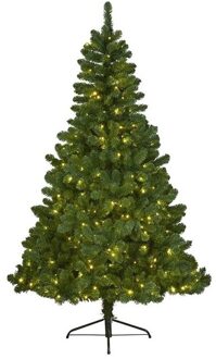 Everlands Kunstkerstboom met verlichting 120 cm Imperial Pine groen - Kunstkerstboom