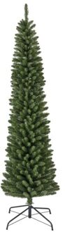 Everlands Kunstkerstboom Pencil pine h210 cm dia 65 cm extra smal groen