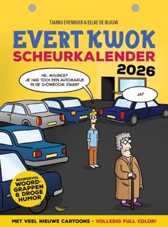 Evert Kwok Scheurkalender 2026 - Eelke de Blouw, Tjarko Evenboer (ISBN: 9789083295862)