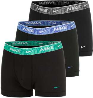 Everyday Cotton Stretch Trunk Boxershort Verpakking 3 Stuks Heren veelkleurig - M