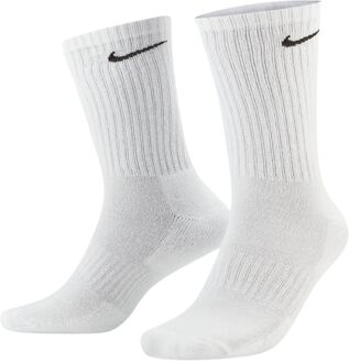 Everyday Cushion Crew Socks (3-pack) wit - grijs - zwart - 46-50