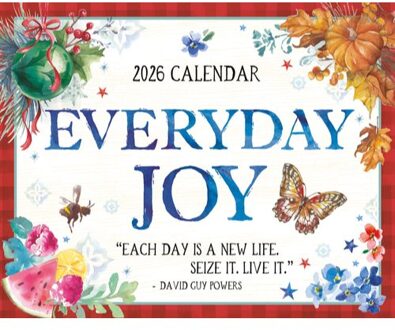 Everyday Joy Box Calendar 2026 - Carousel Worldwide
