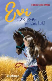 Evi. Lieve pony, je kan het