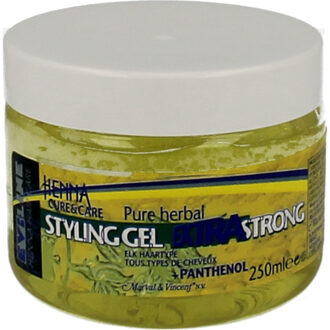 Evi Line Henna Cure & Care Extra Strong styling gel, 250 ml