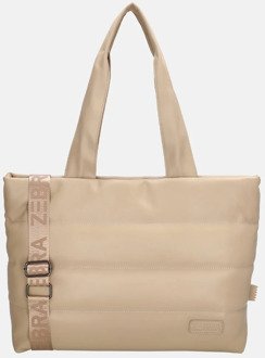 Evie shopper licht taupe Beige