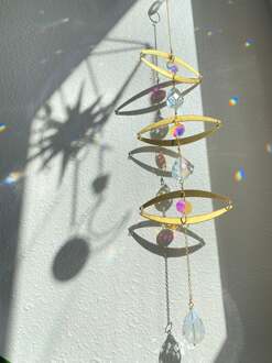 Evil Ogen Prisma Opknoping | Regenboog Makers | Crystal Prism | Evil Eye Decor | Muur Decor | Bohemian