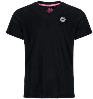 Evin Tech Round-Neck T-shirt Jongens zwart - 140