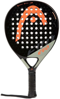 EVO Delta Padelracket zwart - oranje - grijs - 1-SIZE