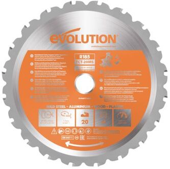 Evolution Multizaagblad Voor Verstekzaag Tct 185mm