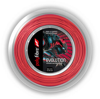 Evolution Rol Snaren 200m rood - 1.25